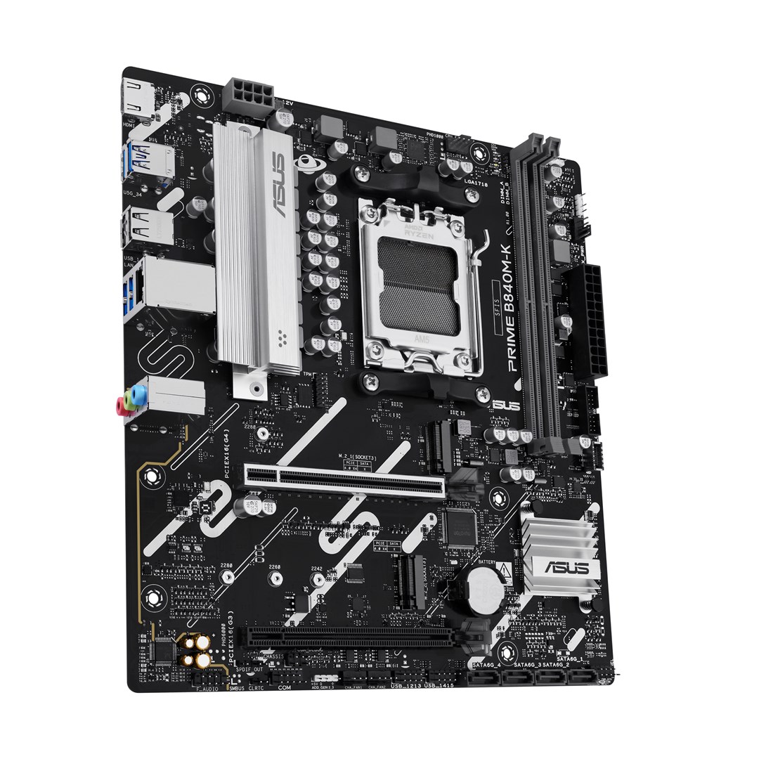 ASUS PRIME B840M-K AMD B840 Socket AM5 micro ATX - Afbeelding 4