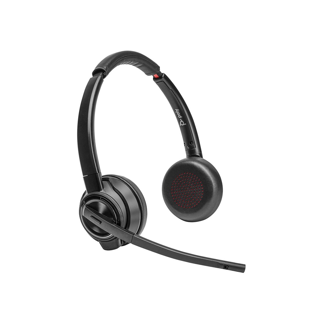 HP Poly Savi 8420 Office Stereo Microsoft Teams Certified DECT 1880-1900 MHz Headset