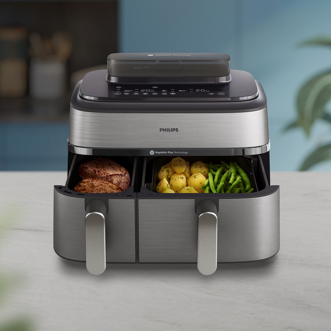 Non-fat fryer PHILIPS NA 555/00 - Afbeelding 8