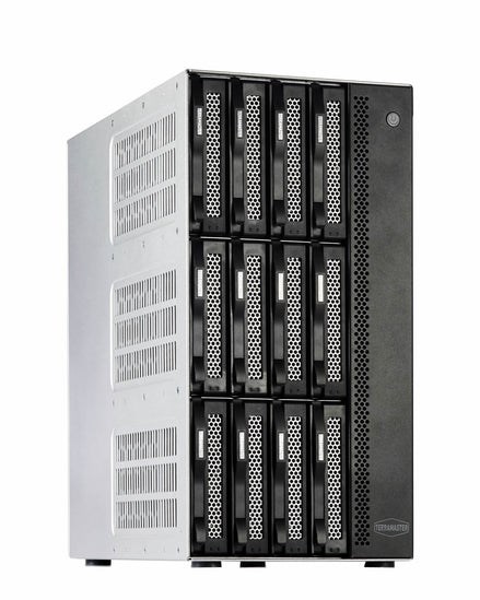 TerraMaster T12-500 Pro NAS Mini Tower Intel® Core™ i7 16 GB DDR5 0 TB Grey - Afbeelding 2