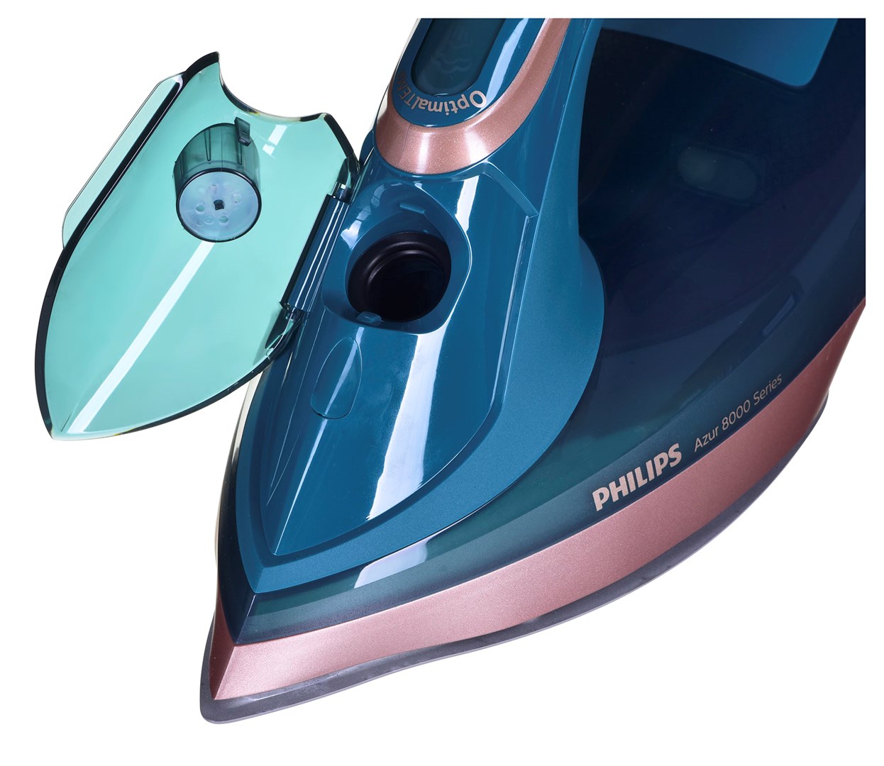Philips 1000 series DST8030/70 iron Steam iron SteamGlide Elite soleplate 3000 W Green - Afbeelding 8