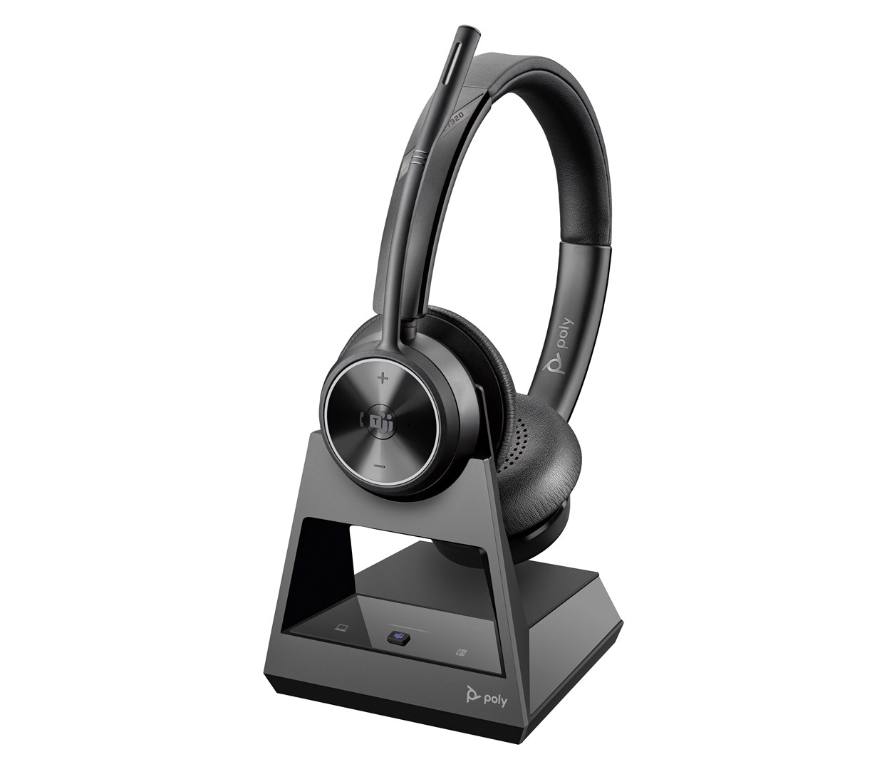 HP Poly Savi 7320-M Office Stereo DECT 1880-1900 MHz Headset - Afbeelding 3