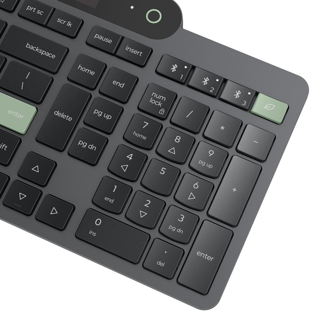 Lenovo 4Y41R69489 keyboard Home/Office Bluetooth US English Black, Green - Afbeelding 4