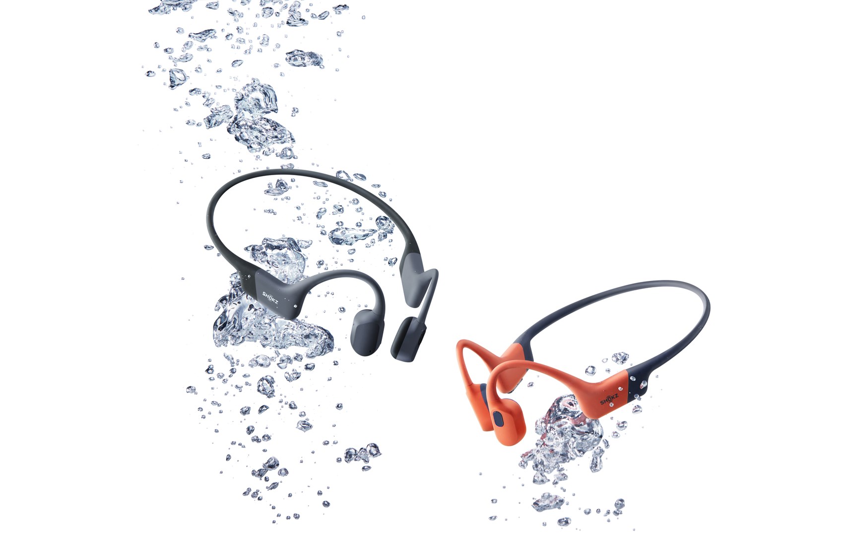 SHOKZ OpenSwim Pro Headset Wireless Open-ear Sports Bluetooth Grey - Afbeelding 4