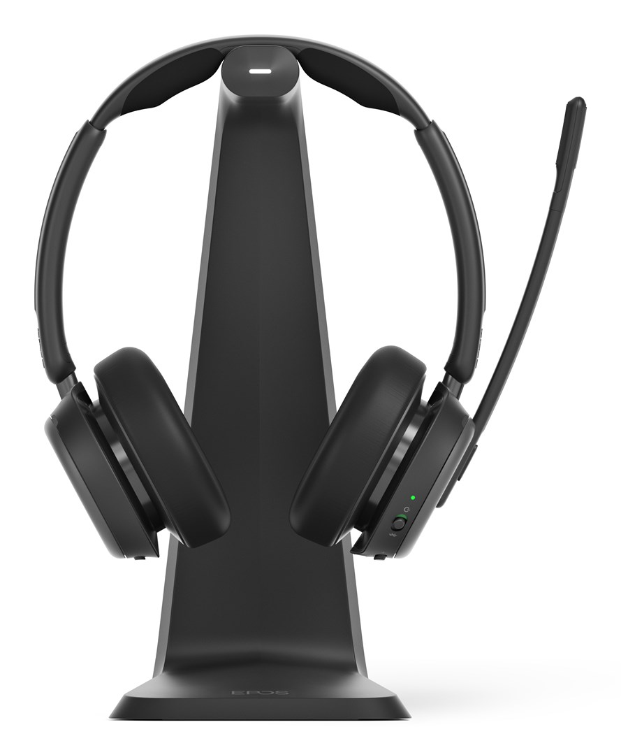 EPOS IMPACT 1061 ANC - Double-sided ANC Bluetooth headset with stand - Wireless - Office/Call center - 20 - 20000 Hz - 181 g - Headset - Black - Afbeelding 6