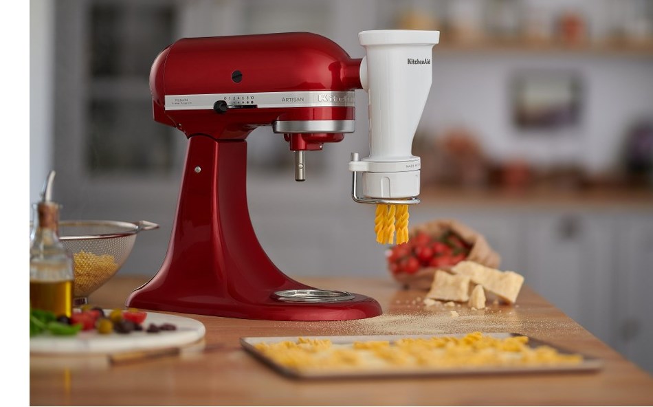 KitchenAid 5KSM175PSECA Artisan food processor 300 W 4.8 L Red - Afbeelding 7