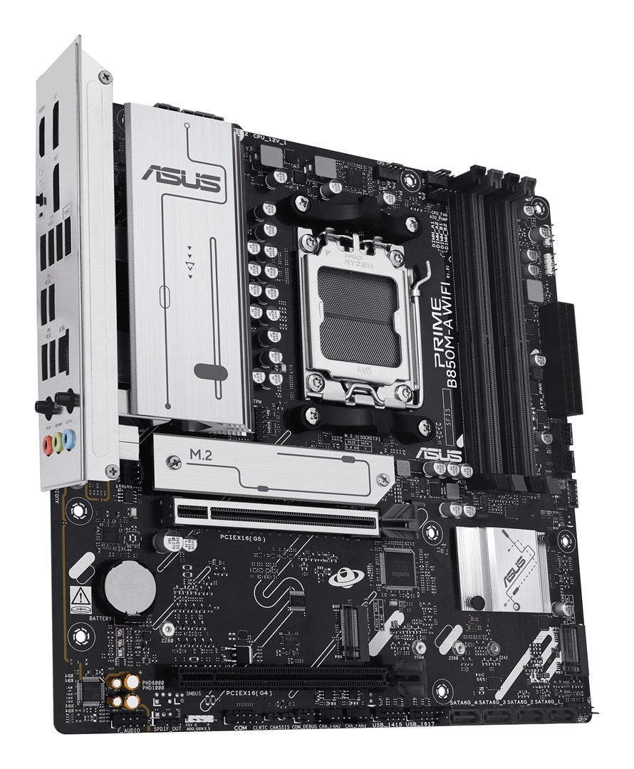 ASUS PRIME B850M-A WIFI AMD B850 Socket AM5 micro ATX - Afbeelding 5
