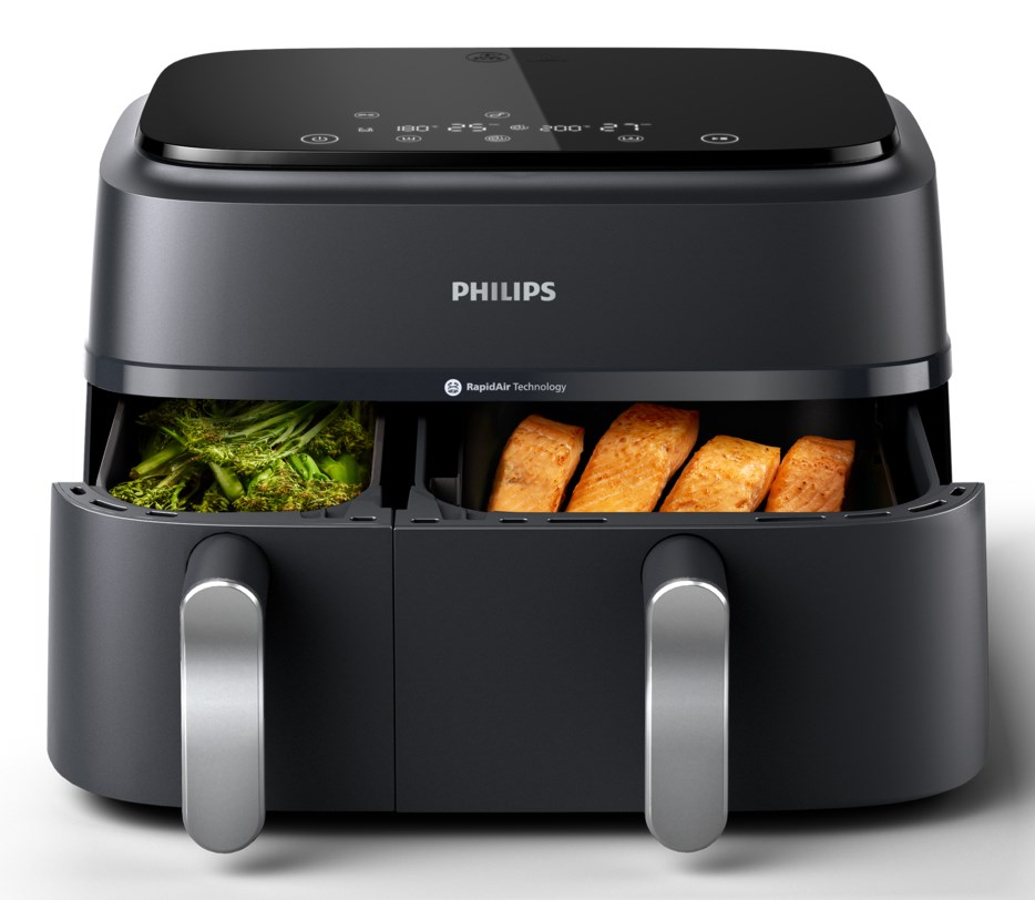 Philips 3000 series NA351/00 Dual Basket Airfryer - Afbeelding 3