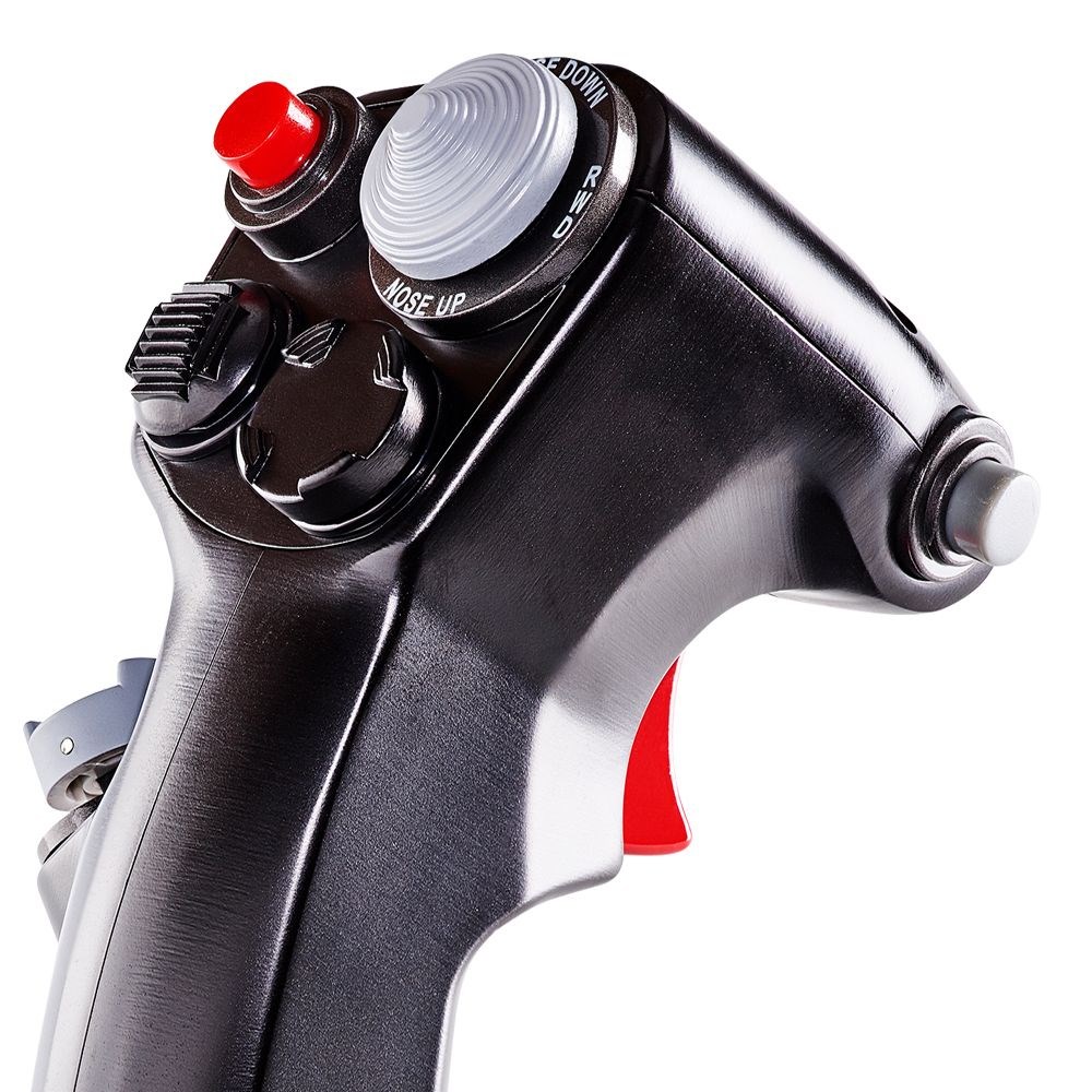 Thrustmaster F-16C VIPER HOTAS Add-On Grip Black Flightstick Analogue / Digital PC - Afbeelding 3