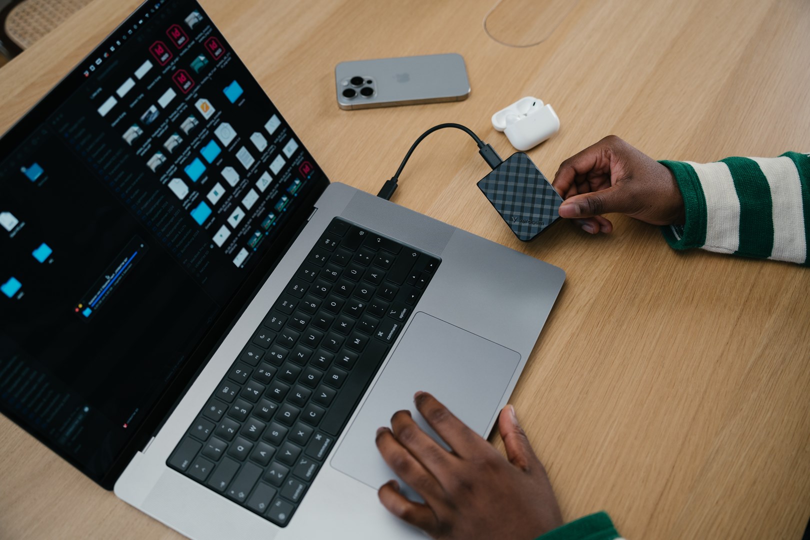 Verbatim Store 'n 'Go Mini Diamond USB-C 1TB Black - Afbeelding 4