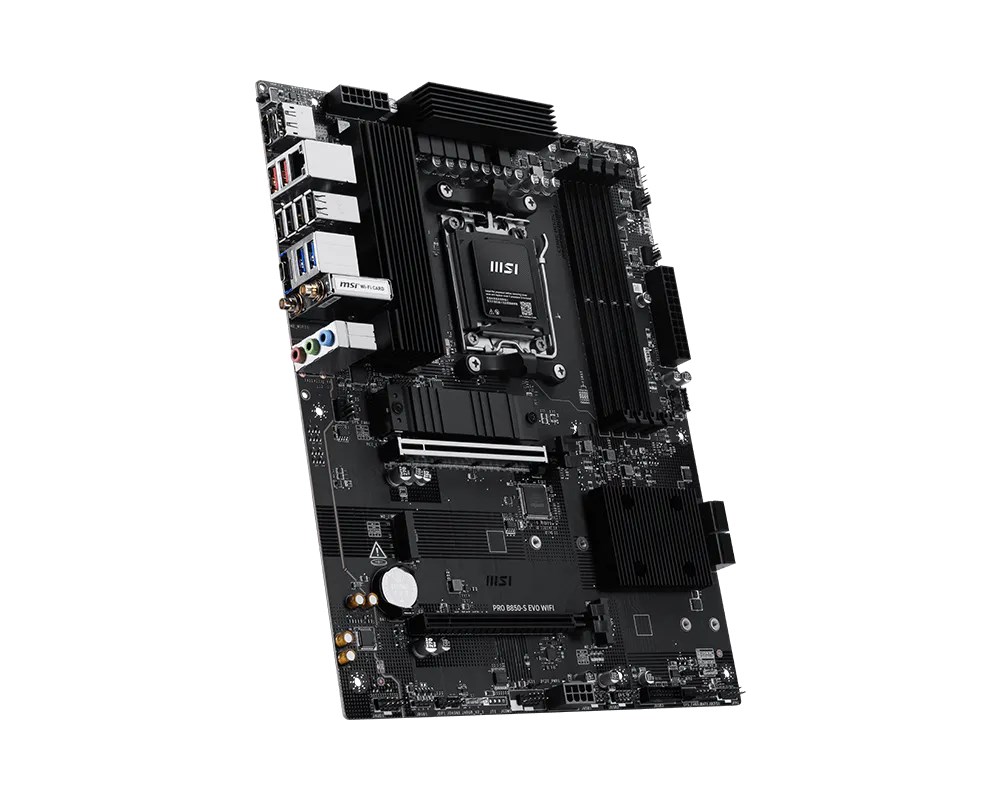 MSI PRO B850-S EVO WIFI motherboard AMD B850 Socket AM5 ATX - Afbeelding 4