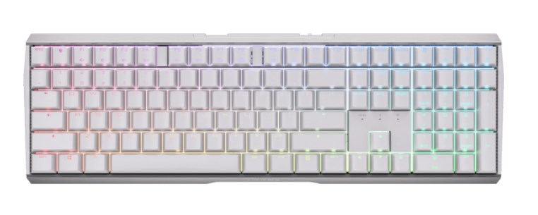 CHERRY MX 3.0S Wireless keyboard Gaming RF Wireless + Bluetooth QWERTZ German White