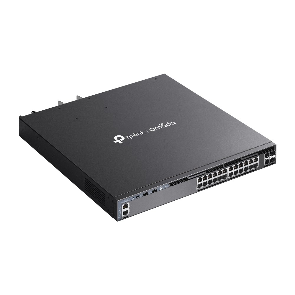 TP-Link Omada 24-Port Gigabit Stackable L3 Managed PoE+ Switch with 4 10G Slots - Afbeelding 5