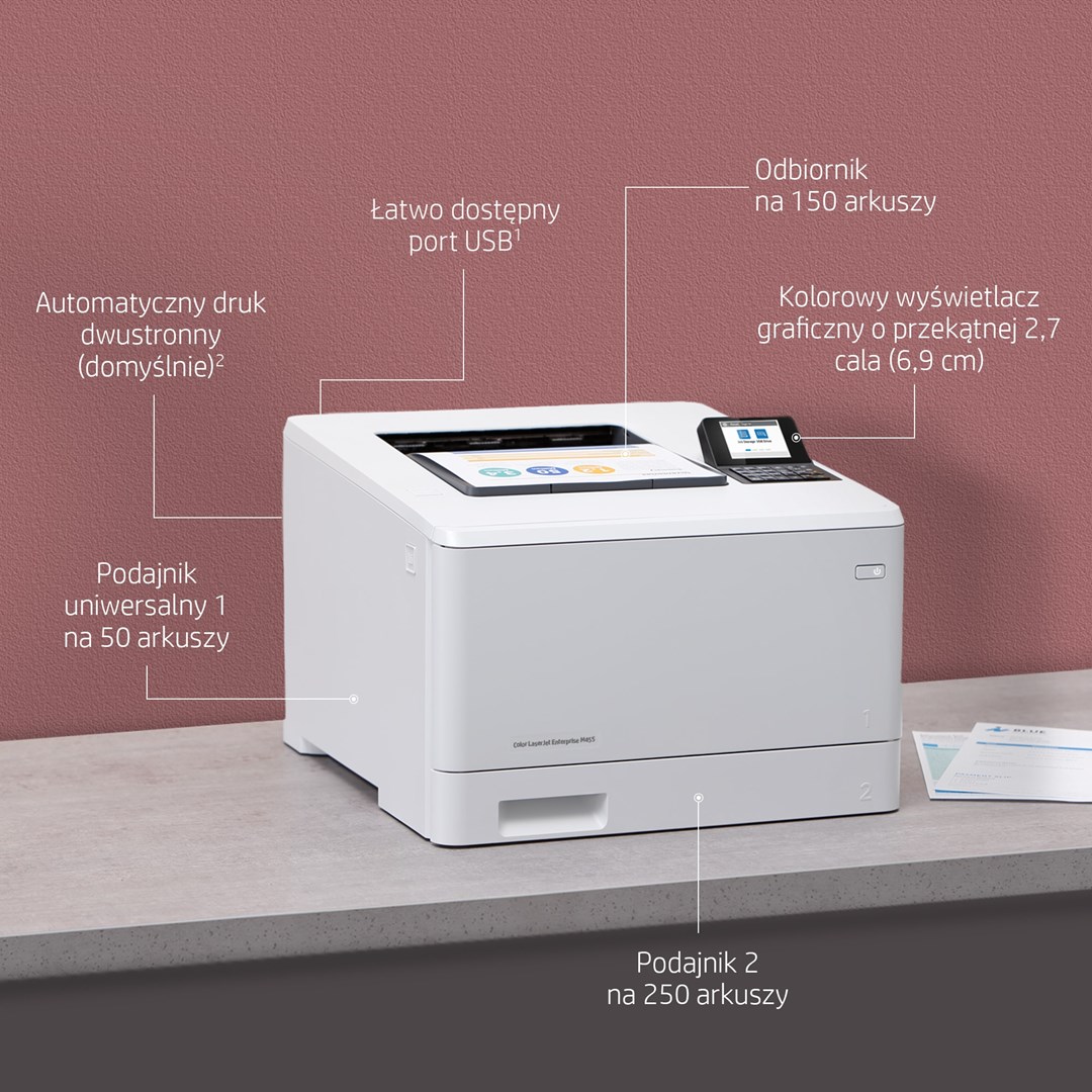 HP Color LaserJet Enterprise M455dn - Afbeelding 7