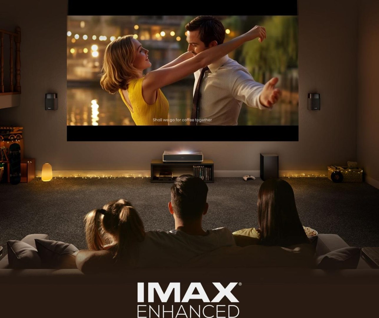 Hisense PT1 Ultra short throw projector UHD 4K (3840x2160) 3D Black - Afbeelding 6