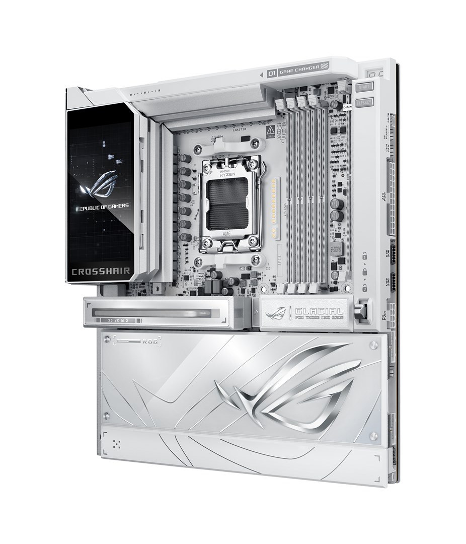 ASUS ROG CROSSHAIR X870E GLACIAL AMD X870E Socket AM5 Extended ATX - Afbeelding 3