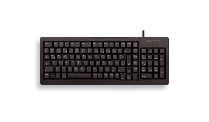 CHERRY XS Complete keyboard Universal USB QWERTZ German Black