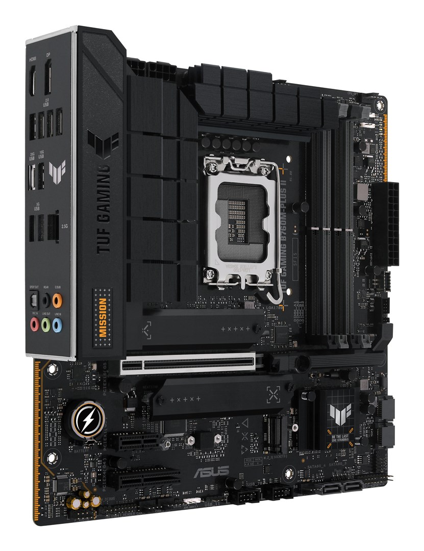ASUS TUF GAMING B760M-PLUS II Intel B760 LGA 1700 micro ATX - Afbeelding 2