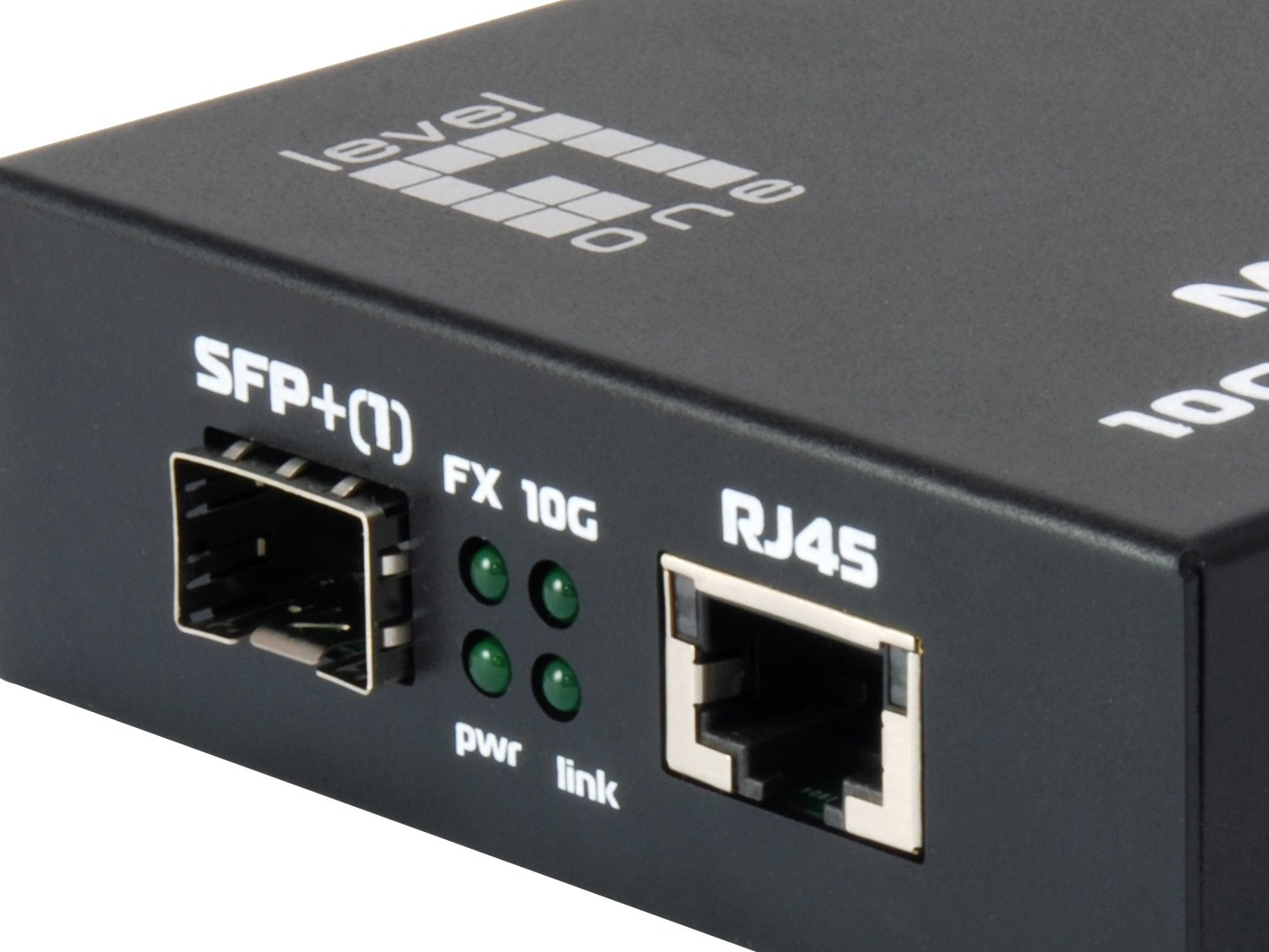 LevelOne GVT-0500 network media converter 10000 Mbit/s Black - Afbeelding 3