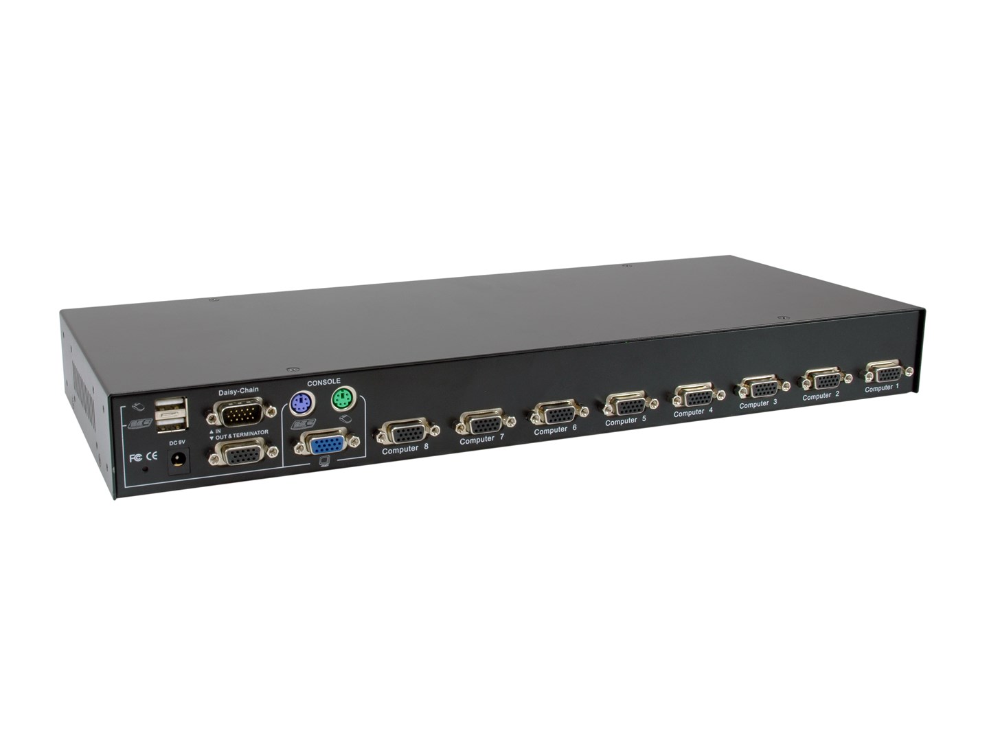 LevelOne 8-Port PS/2-USB VGA KVM Switch - Afbeelding 2