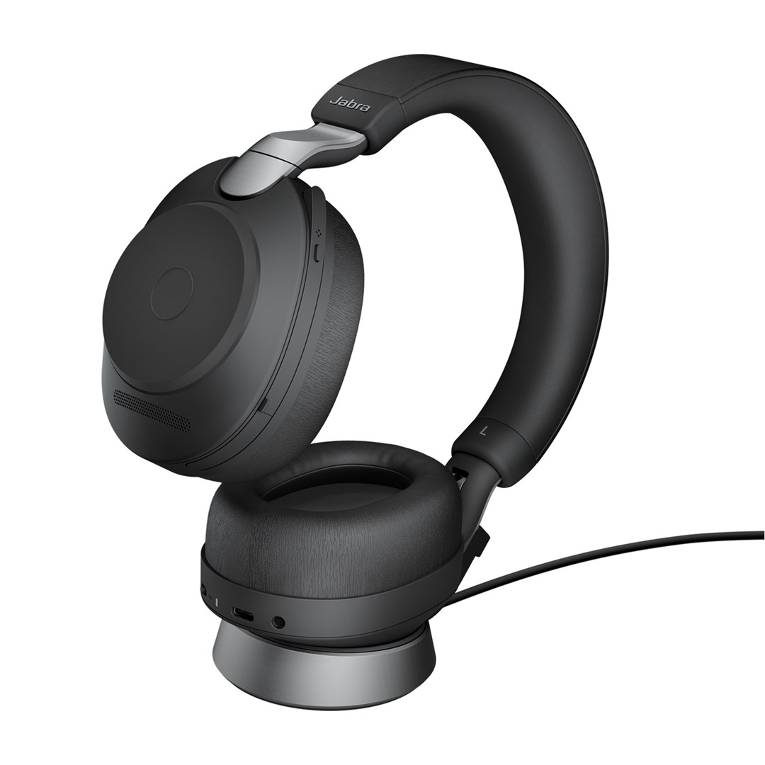Jabra Evolve2 85 - Link380a UC Stereo Stand, Black - Afbeelding 3
