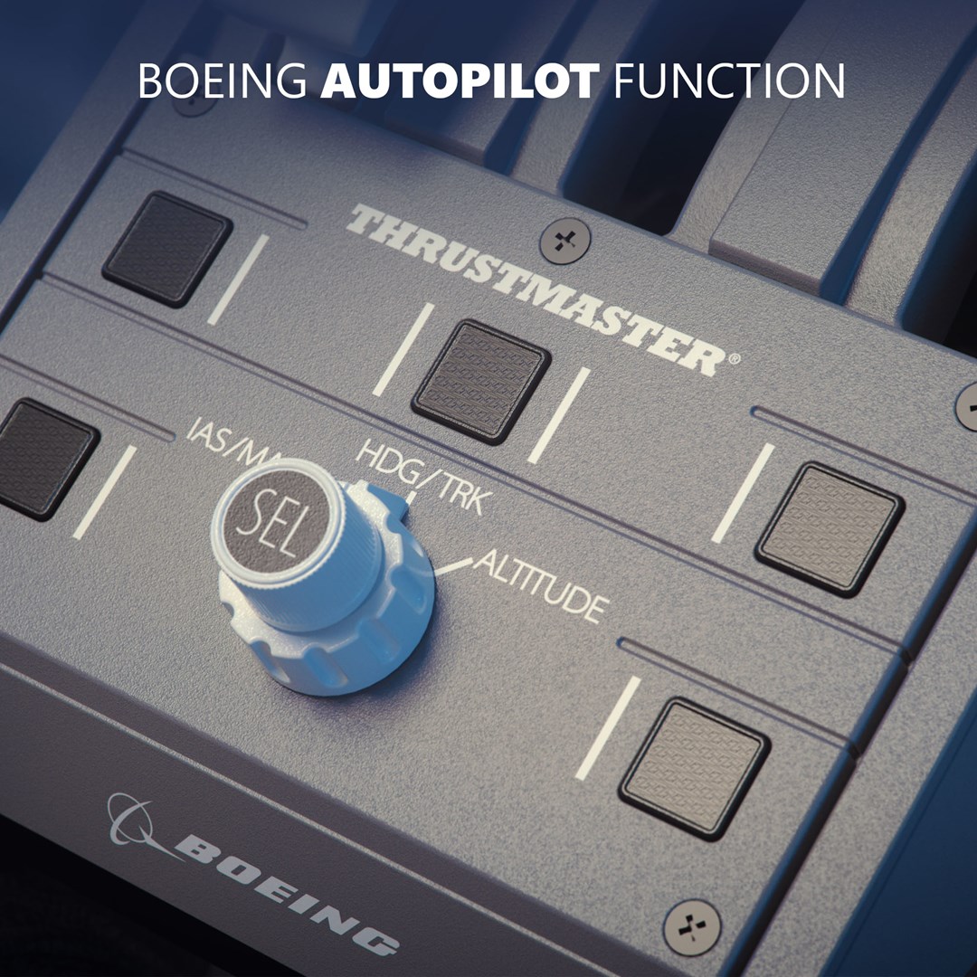 Thrustmaster TCA Quadrant Boeing Edition Grey USB Joystick PC, Xbox, Xbox One X, Xbox Series S - Afbeelding 7