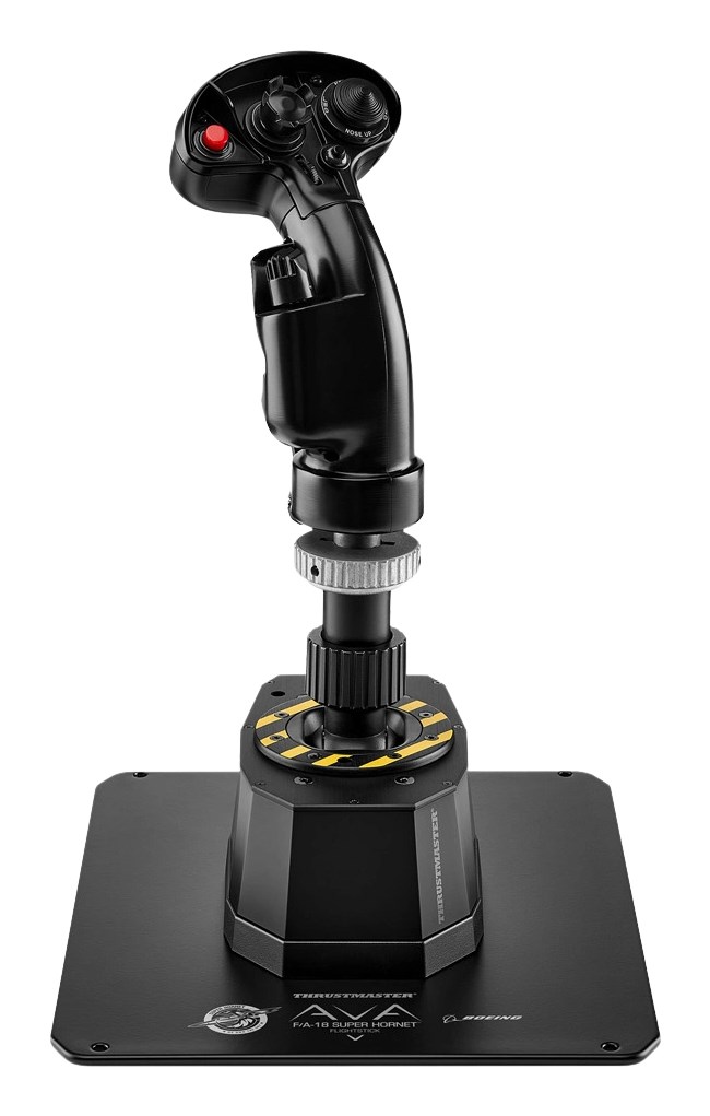 Thrustmaster AVA F/A-18 Super Hornet Black USB Flightstick Analogue / Digital PC - Afbeelding 2