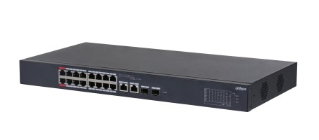 Dahua Technology DH-CS4218-16ET-190 network switch Managed L2 Gigabit Ethernet (10/100/1000) Power over Ethernet (PoE) Black - Afbeelding 4