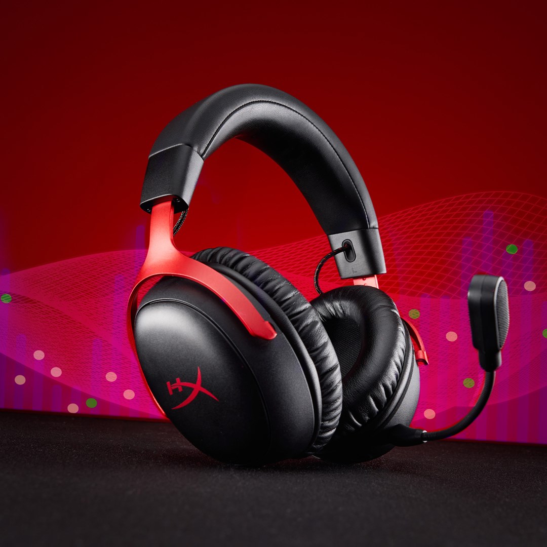 HyperX Cloud III S Wireless - Gaming Headset (Black) - Afbeelding 2