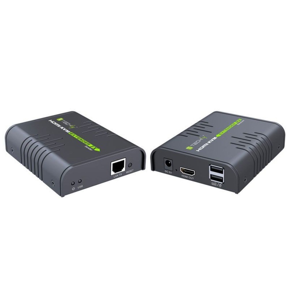 Techly IDATA HDMI-KVM2 KVM extender Transmitter & receiver - Afbeelding 9