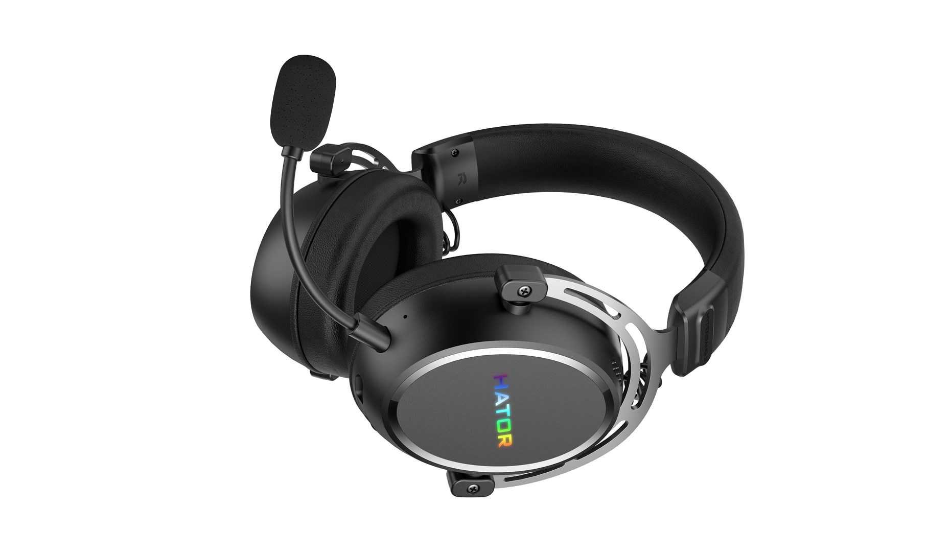 HATOR Hypergang 3 Wireless Headset Head-band Gaming USB Type-C / USB Type-A Bluetooth Black - Afbeelding 5
