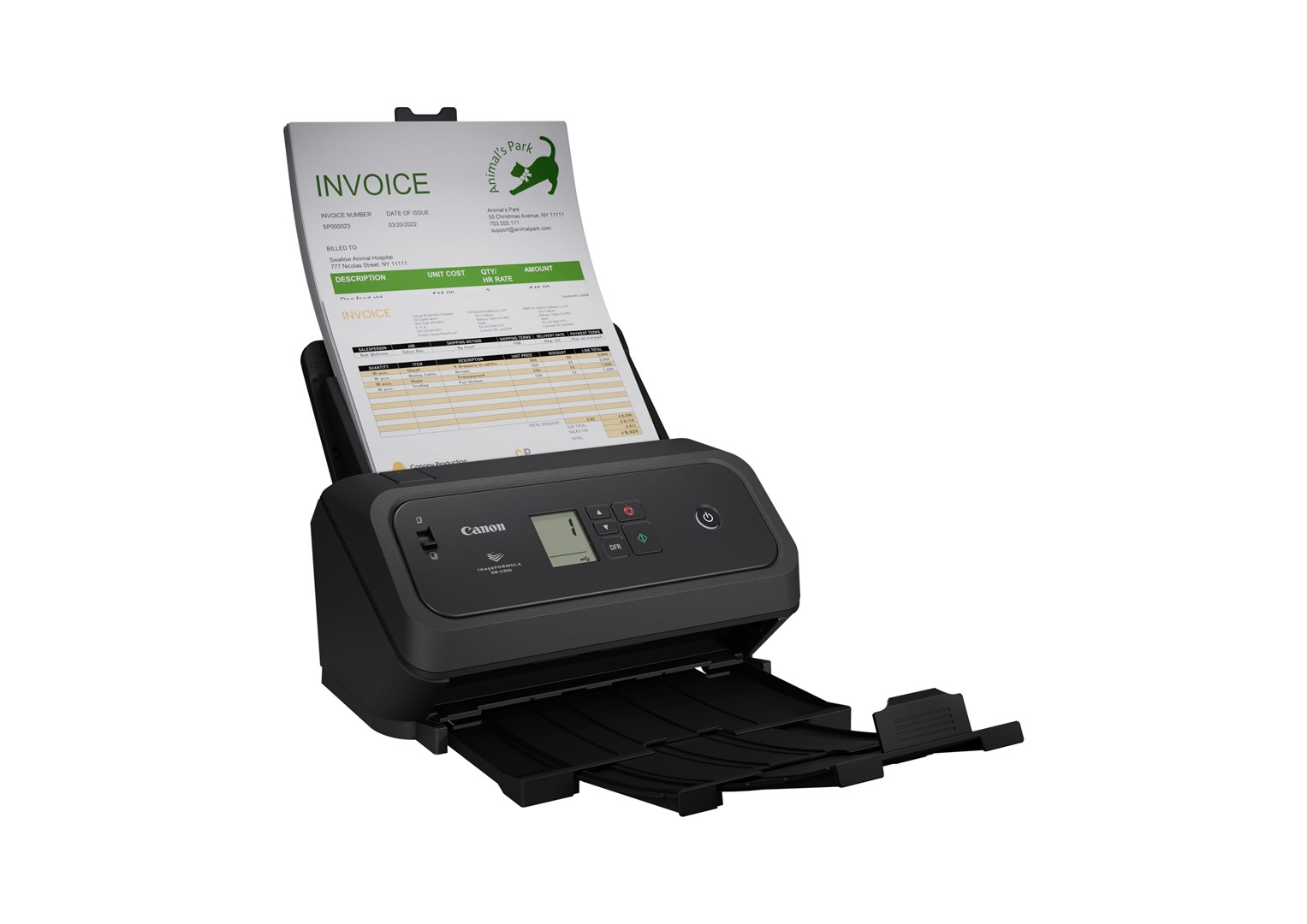 Canon imageFORMULA DR-C340 A4 Desktop Scanner - Afbeelding 5