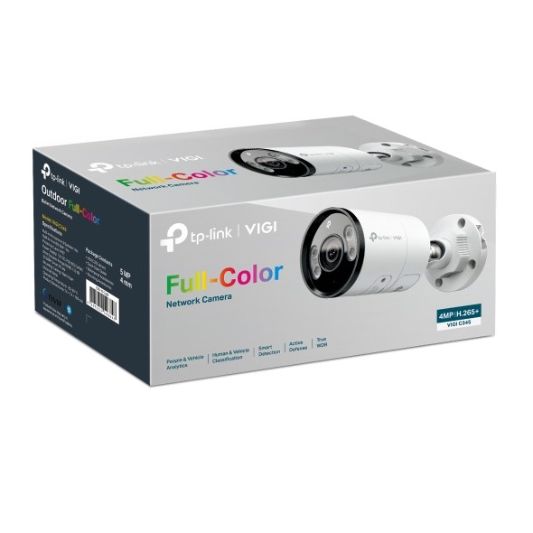 TP-Link VIGI C345 Bullet IP security camera Outdoor 2688 x 1520 pixels Wall - Afbeelding 5