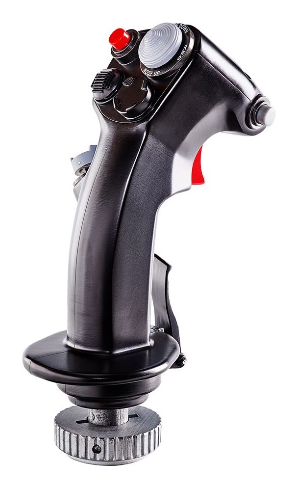 Thrustmaster F-16C VIPER HOTAS Add-On Grip Black Flightstick Analogue / Digital PC - Afbeelding 6