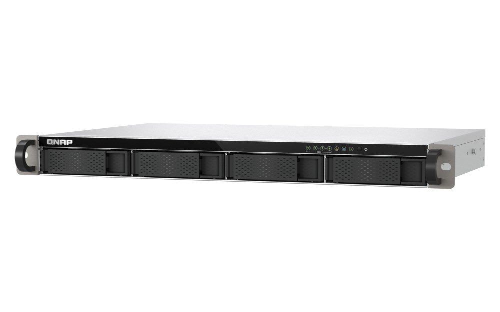 QNAP TS-433eU NAS Rack (1U) Cortex-A Cortex-A55 4 GB 0 TB QNAP Turbo System Black - Afbeelding 10