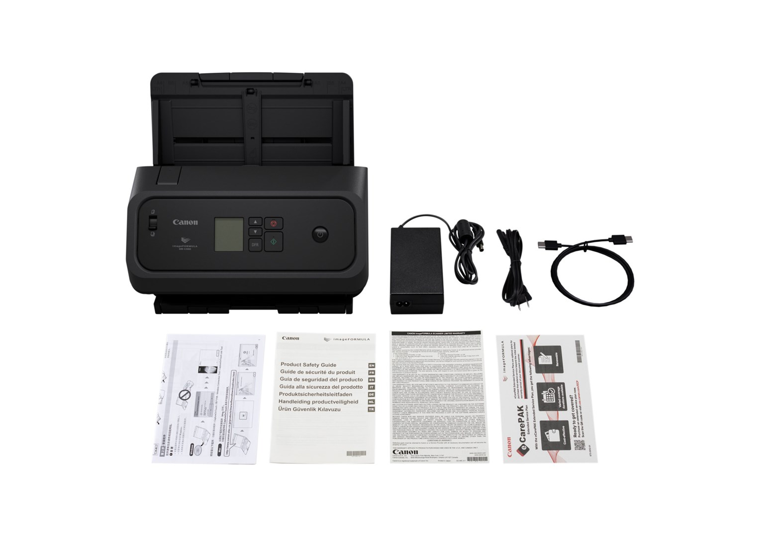 Canon imageFORMULA DR-C350 A4 Desktop Scanner - Afbeelding 4
