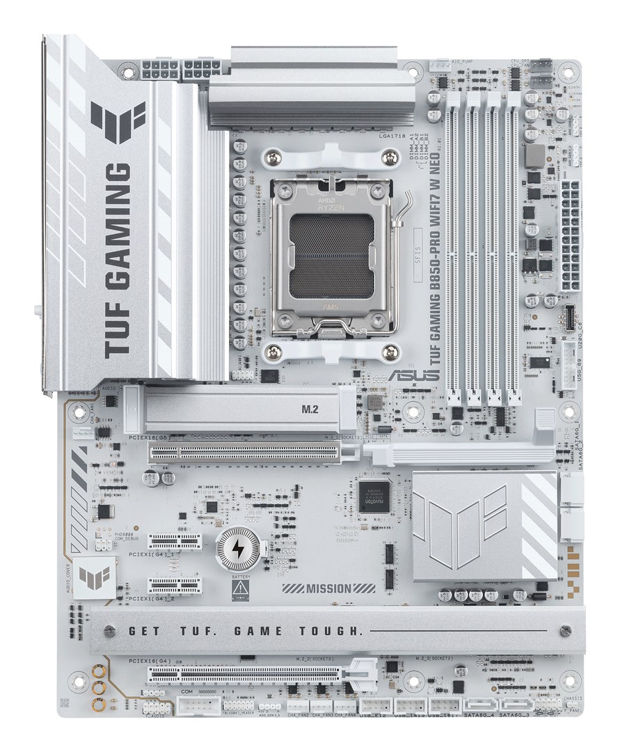 ASUS TUF GAMING B850-PRO WIFI7 W NEO AMD B850 Socket AM5 ATX - Afbeelding 7