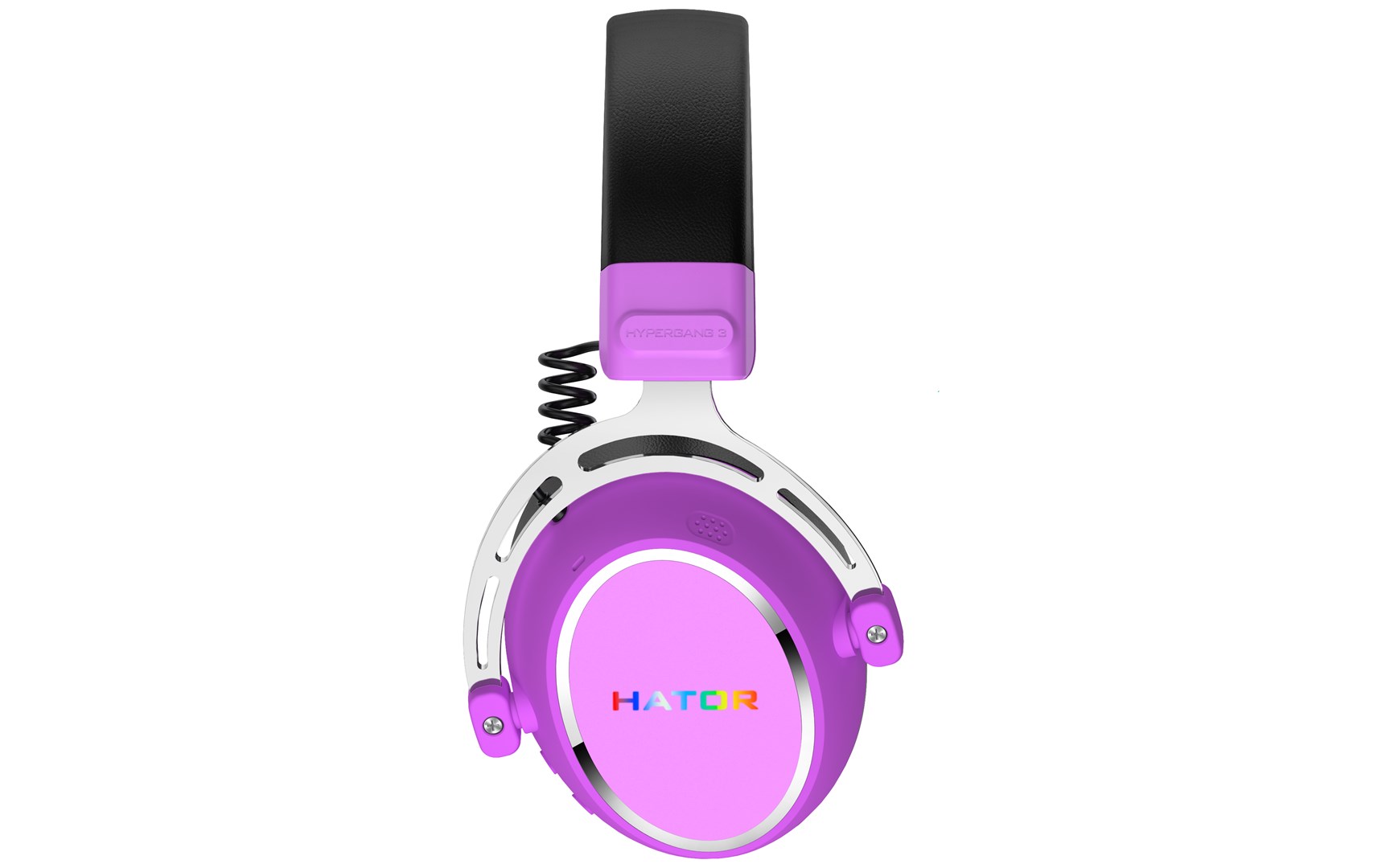 HATOR Hypergang 3 Wireless Headset Head-band Gaming USB Type-C / USB Type-A Bluetooth Violet - Afbeelding 7