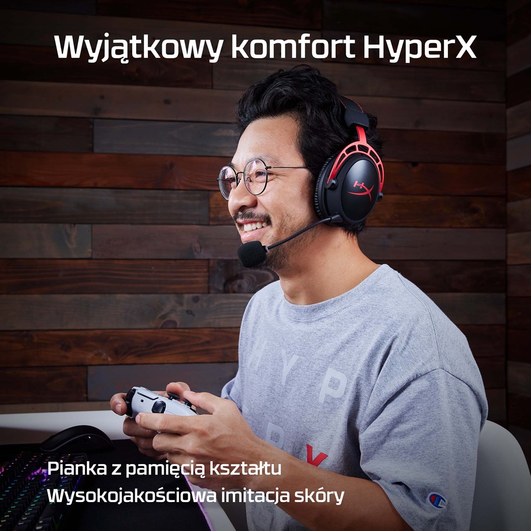 HP Hyperx Cloud Alpha W Red Hhsa1 - Afbeelding 4