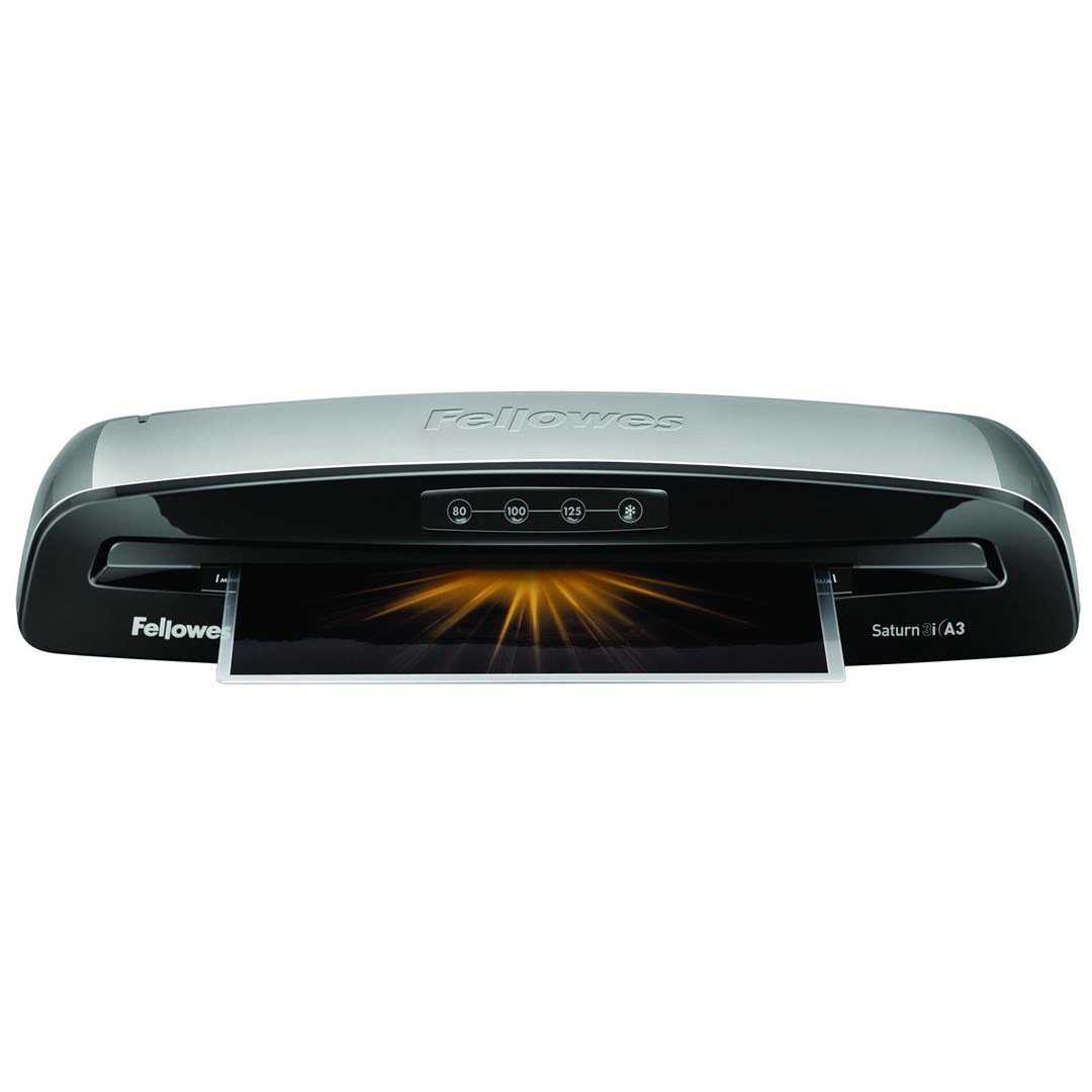 Fellowes Saturn 3i Cold/hot laminator 300 mm/min Black, Silver - Afbeelding 2