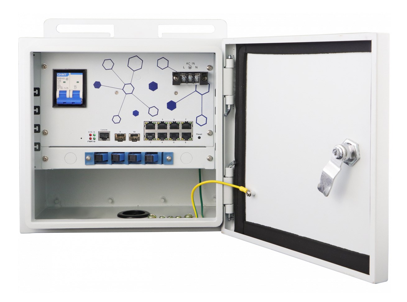 LevelOne OSW-1061 network switch Managed L2 2.5G Ethernet (100/1000/2500) Power over Ethernet (PoE) Black