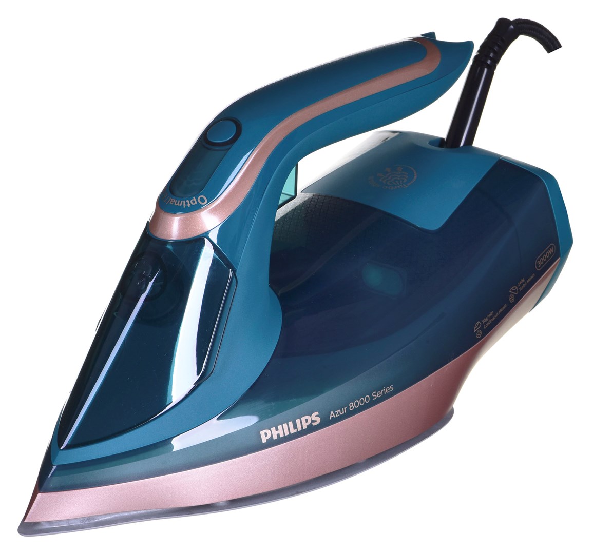 Philips 1000 series DST8030/70 iron Steam iron SteamGlide Elite soleplate 3000 W Green - Afbeelding 2