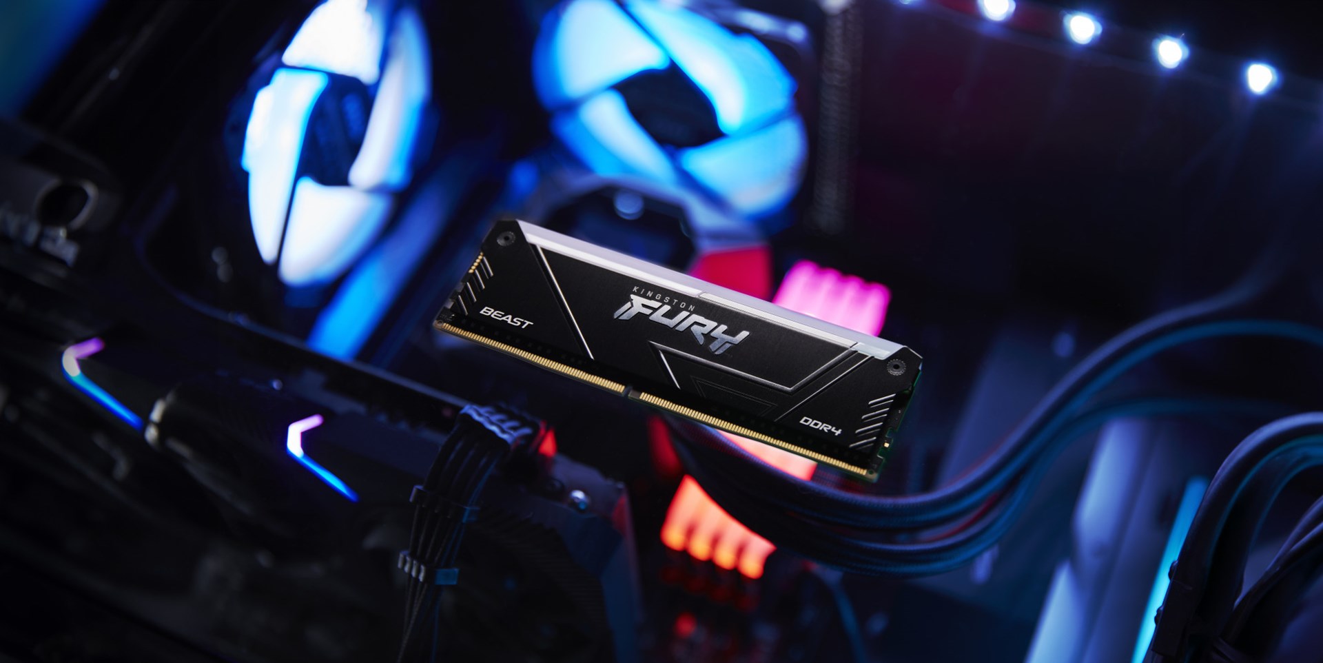 Kingston Technology FURY Beast 16GB 3200MT/s DDR4 CL16 DIMM RGB - Afbeelding 8