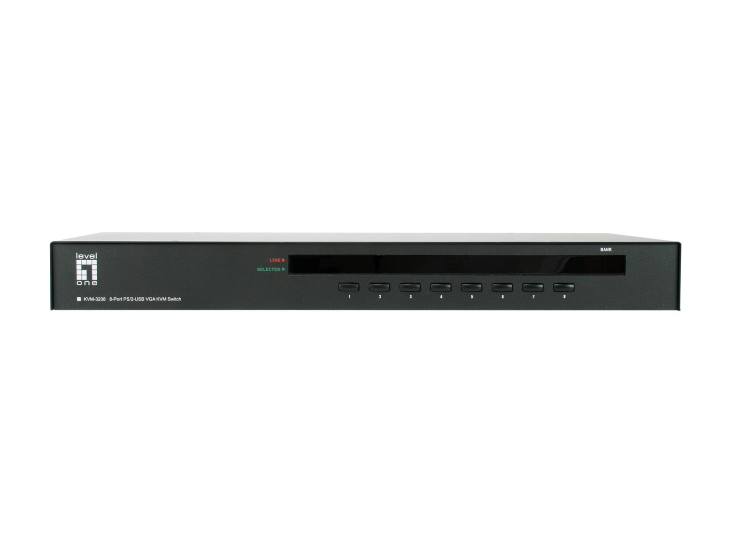 LevelOne 8-Port PS/2-USB VGA KVM Switch - Afbeelding 3