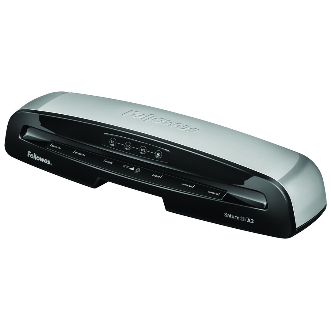 Fellowes Saturn 3i Cold/hot laminator 300 mm/min Black, Silver - Afbeelding 3