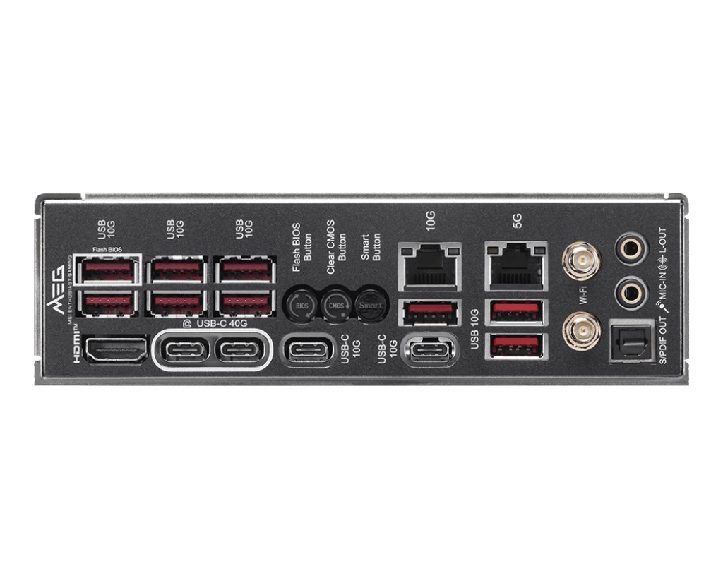 MSI MEG X870E ACE MAX motherboard AMD X870E Socket AM5 ATX - Afbeelding 6
