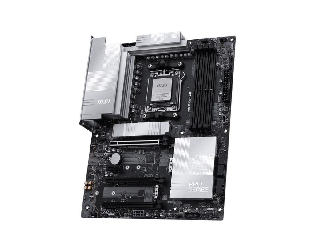 MSI PRO X870E-P WIFI motherboard AMD X870E Socket AM5 ATX - Afbeelding 2