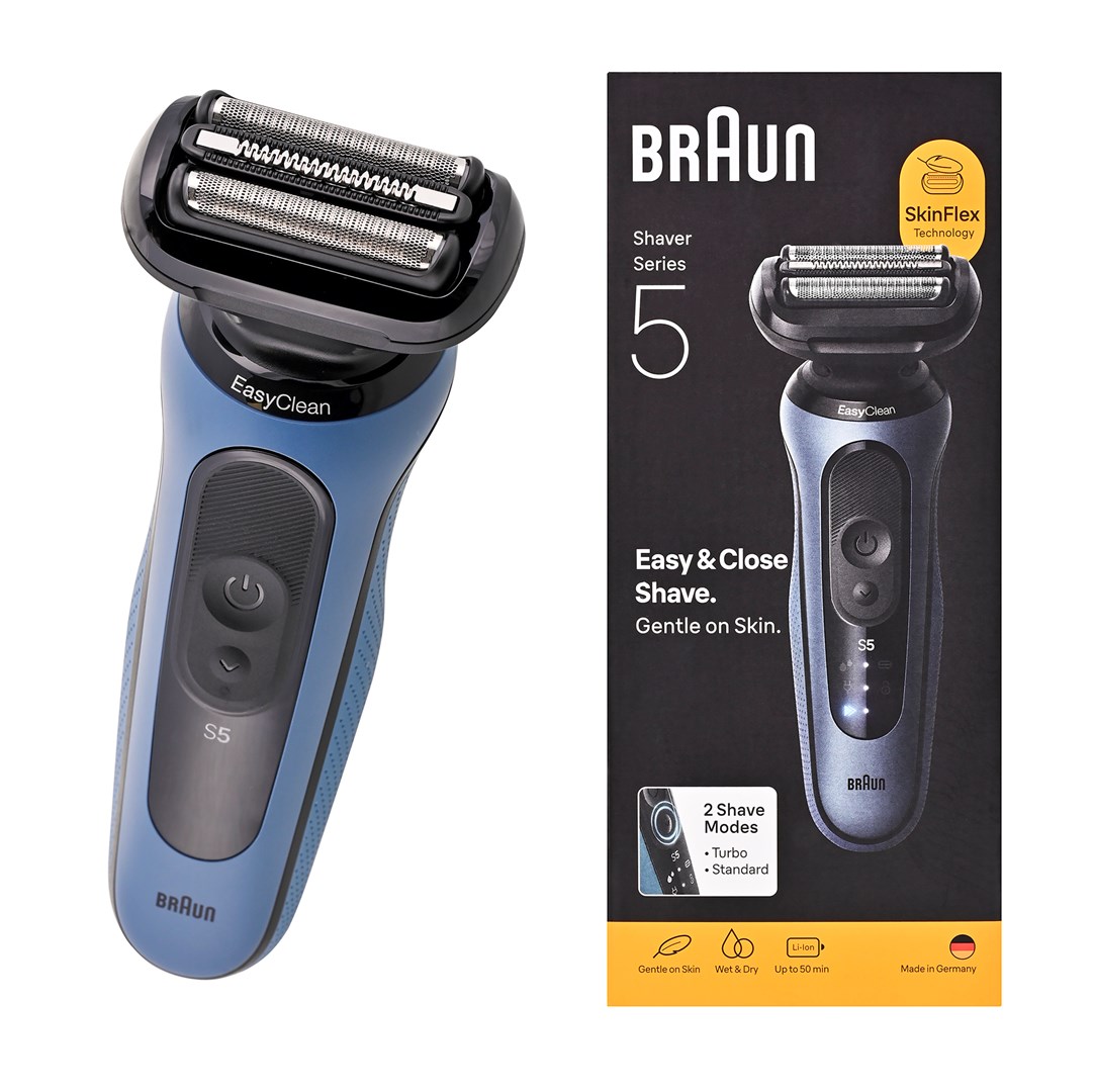 Braun Series 5 52-A1000S men's shaver Foil shaver Blue