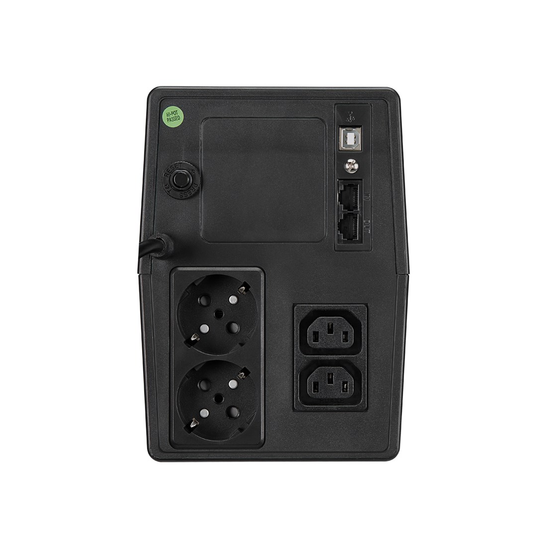 FSP iFP 1500 uninterruptible power supply (UPS) Line-Interactive 1.5 kVA 900 W 2 AC outlet(s) - Afbeelding 5