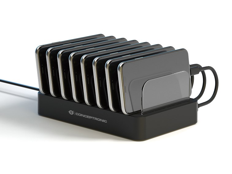 Conceptronic OZUL 8-Port 75W USB PD Charging Station - Afbeelding 3